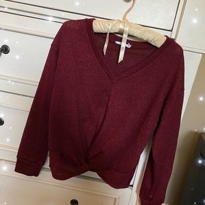 Nordstrom Red Sweater